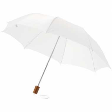 Compacte paraplu wit