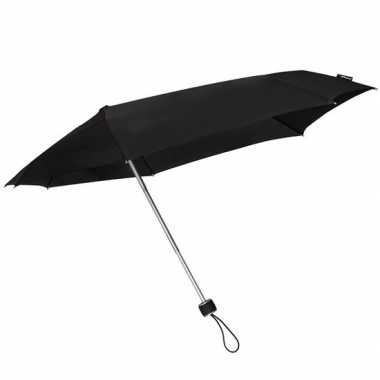 Opvouwbare storm paraplu zwart