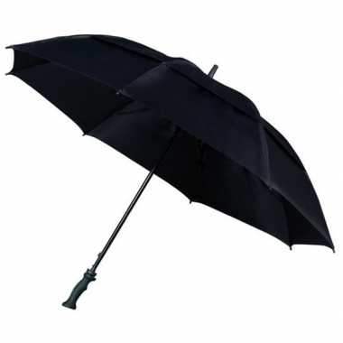 Stormparaplu extra sterk zwart