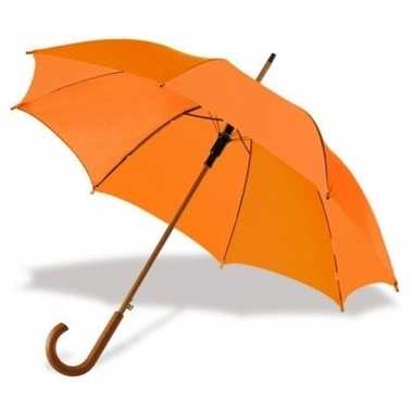 X grote paraplu oranje