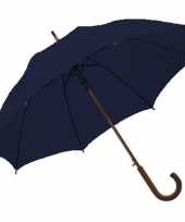 Basic paraplu navy donkerblauw