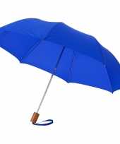 Compacte paraplu blauw