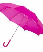 Fuchsia roze storm paraplu kinderen doorsnede stormproof