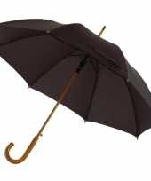 Grote luxe paraplu zwart diameter