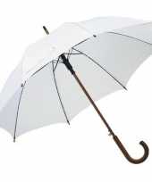 Grote paraplu wit