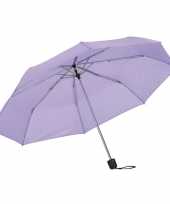 Kleine uitvouwbare paraplu lila paars