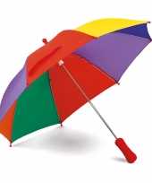 Paraplu gekleurd kinderen manueel