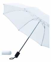 Witte paraplu uitklapbaar hoes